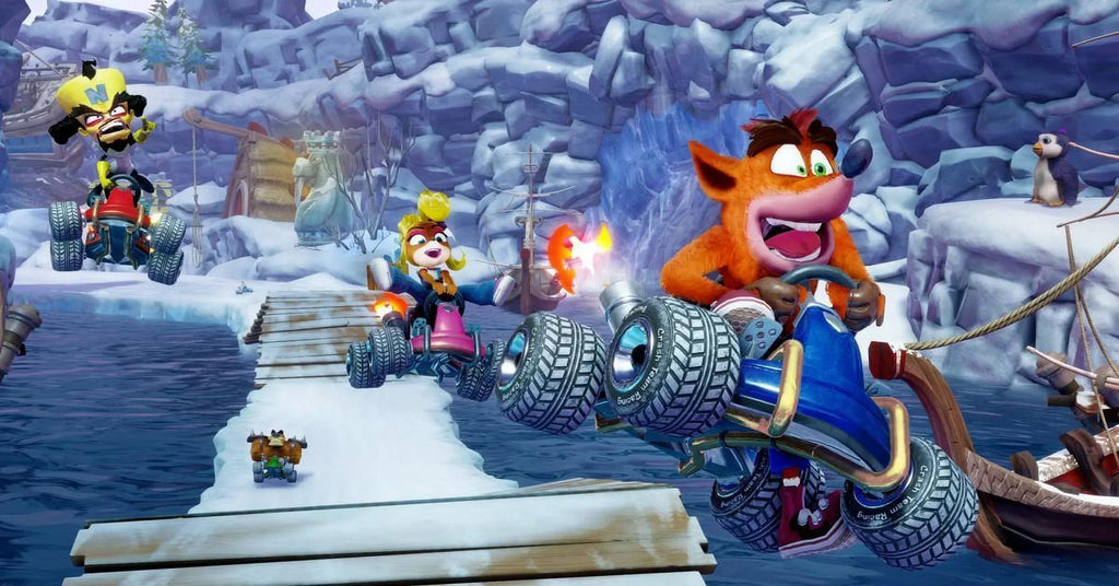 4 Activision, Nitro-Fueled, Team Crash Racing: PlayStation