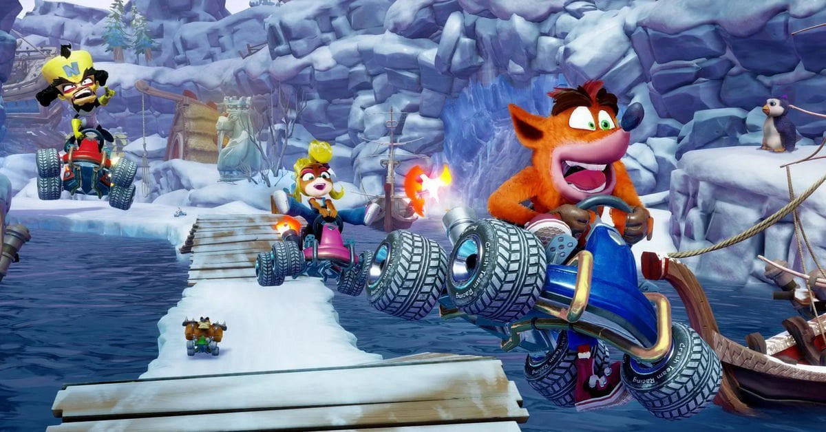 4 Activision, Nitro-Fueled, Team Crash Racing: PlayStation