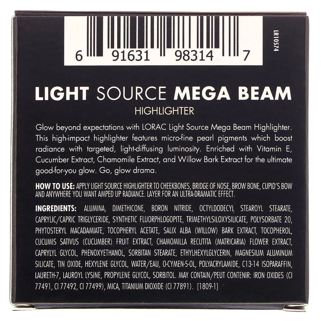 Beam oz g) Source, Highlighter, (6.5 0.22 Light Lorac Celestial, Mega