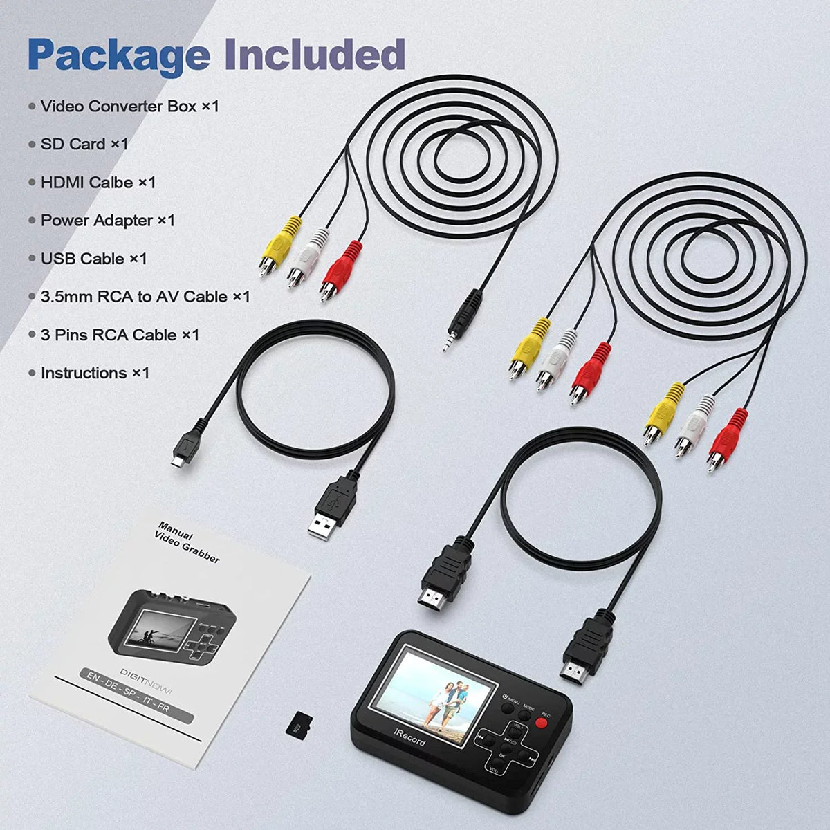 Hi8, to Converter, from to Tapes, Capture , to Box Video Digital Camcorder, Digital , Converter Video