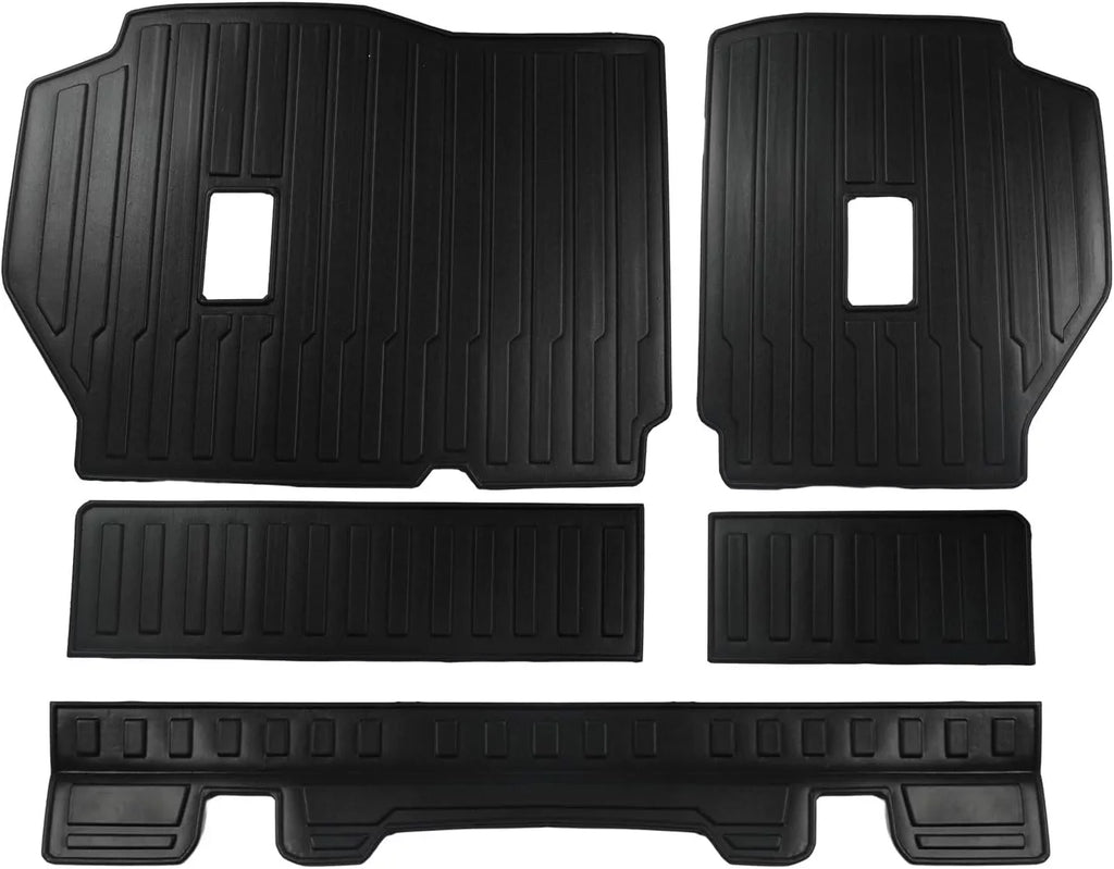 '-V Backrest Protector Mat Seat Backrest 2024 for Suv Rear Back 2023-2024 Honda Honda 2023 Accessory Protector -V fit Trunk Black