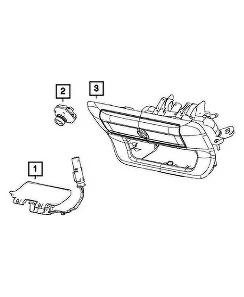 New Genuine Camera 68414414AA Mopar
