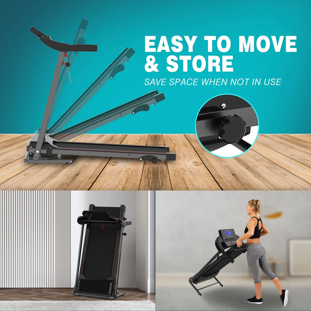 2.5HP Multi-function Electric with Treadmill Gym 250 Motor Treadmill for Home Capacity Foldable