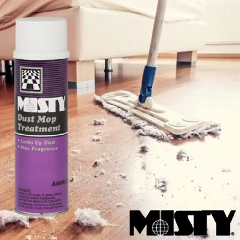 Ounce Janitorial (Case 12) Acts A Spray, of Like Mop - - 1003402 Magnet Misty Treatment Grade 18 Spray Dust Dust