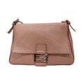 Shoulder (Good) z0591 Leather Bag Pre-Owned Pink Women's 2381-8BR102--039 Selleria Metallic