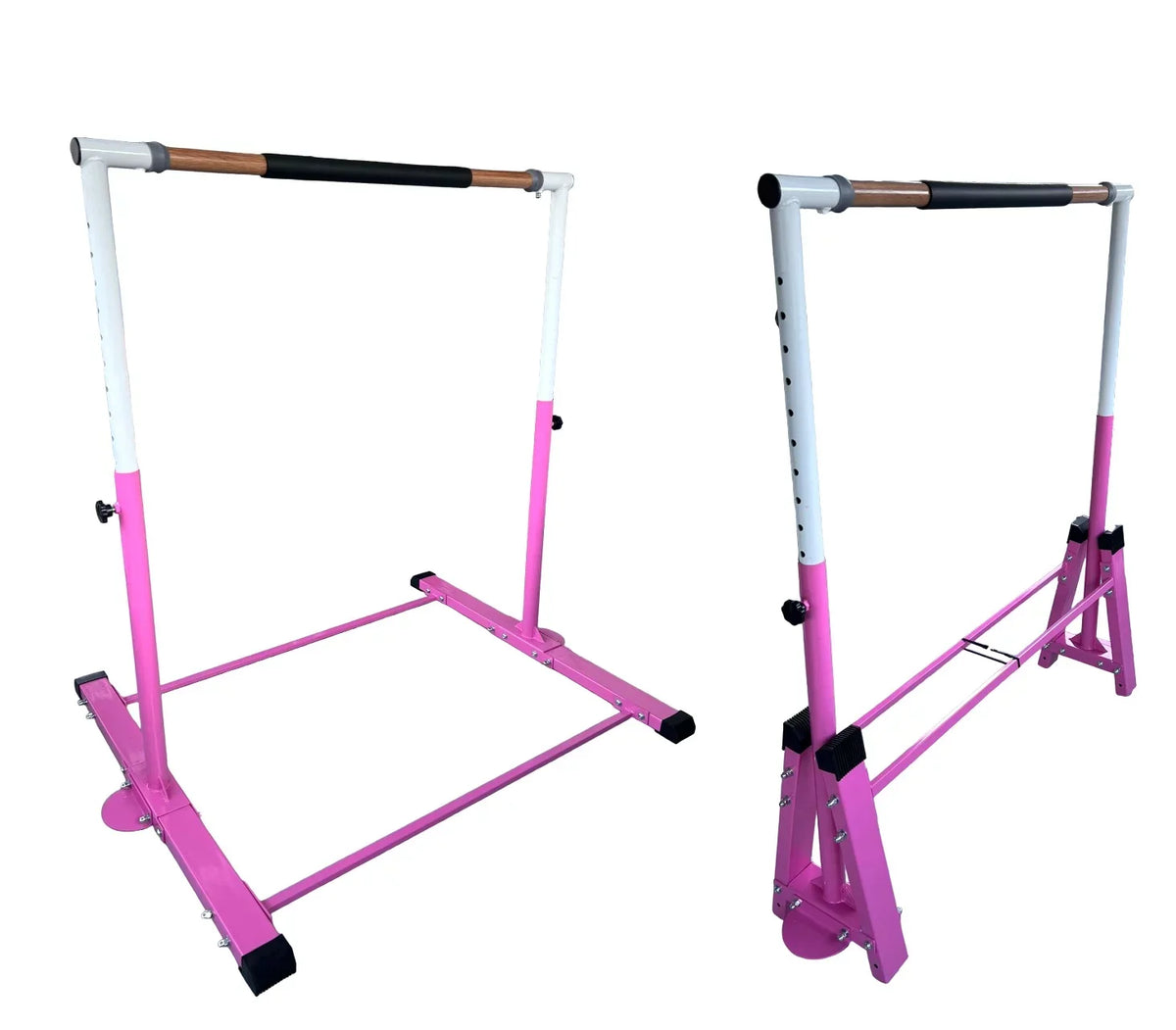 for Exercise Kids Gym Home Horizontal Bar Gymnastics Bar Bar Gymnastic Height Heavy Gymnasts to Bar, Kip Jungle 5 Children/Adults, Duty for Training Junior 3 Adjustable Folding, Expandable and