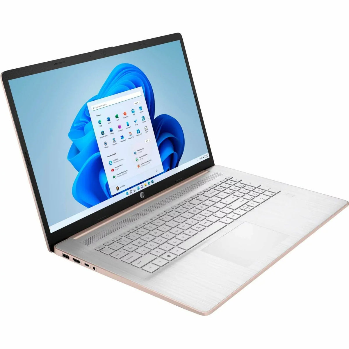 12GB 17-cn0000, , Rose Windows Graphics, i3-1125G4, 11 Intel Home, Pale Intel Core , 17-cn0207ds 17.3\" Touchscreen, Gold/Natural - Silver, +, Refurbished 512GB