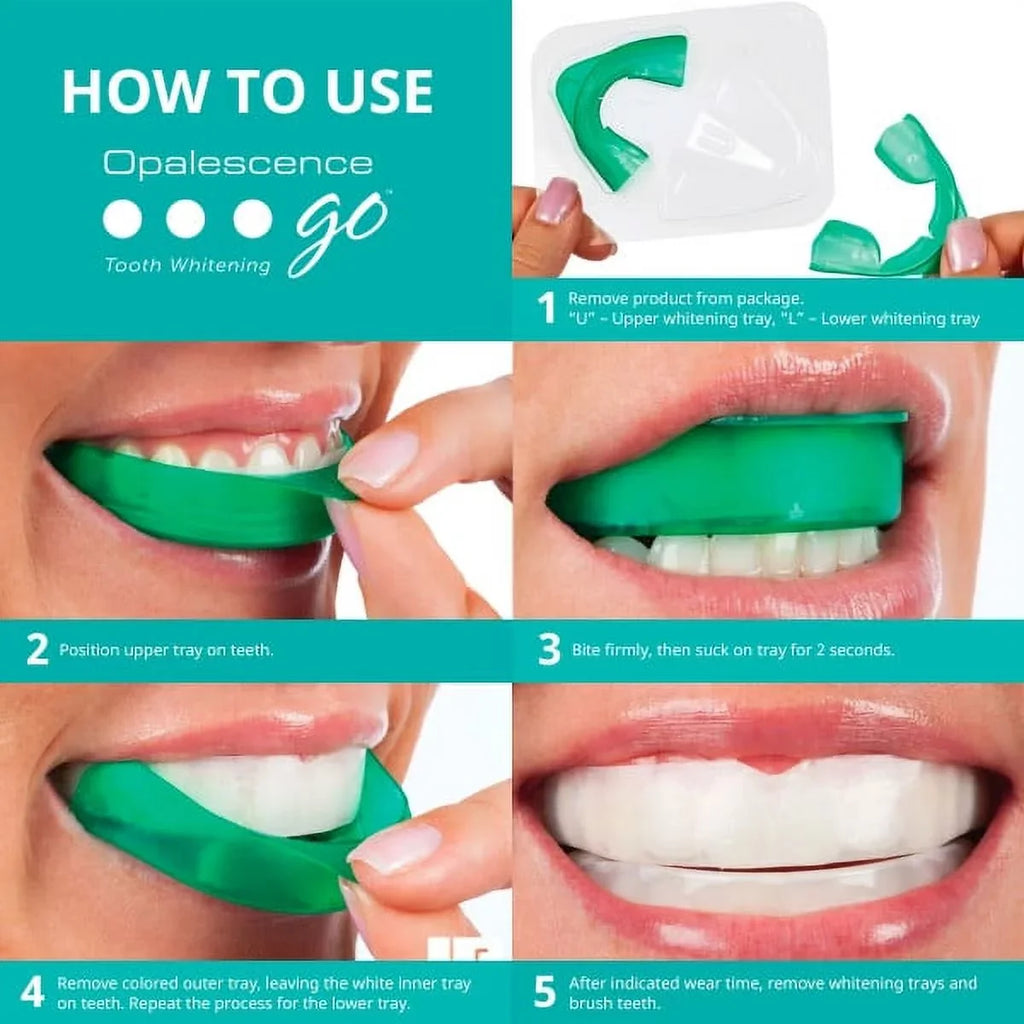 Opalescence Mint Go Opalescence Toothpaste Whitening Trays And 10%