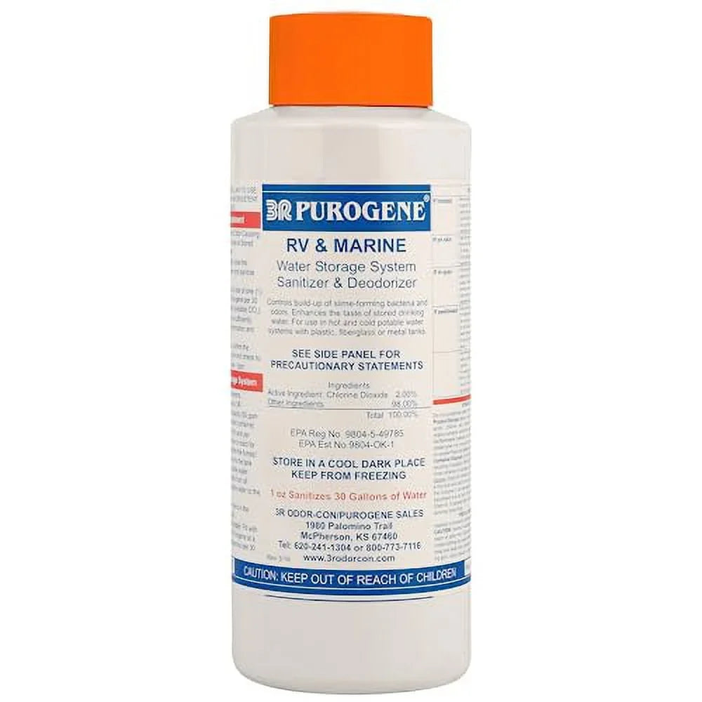 Moisture Moisture Sanitizer Moisture, for for Long-Term Purogene Storage Storage Sanitizes and BayTec Systems, Moisture System Treatment Provides Drinking - Moisture Drinking of 32oz