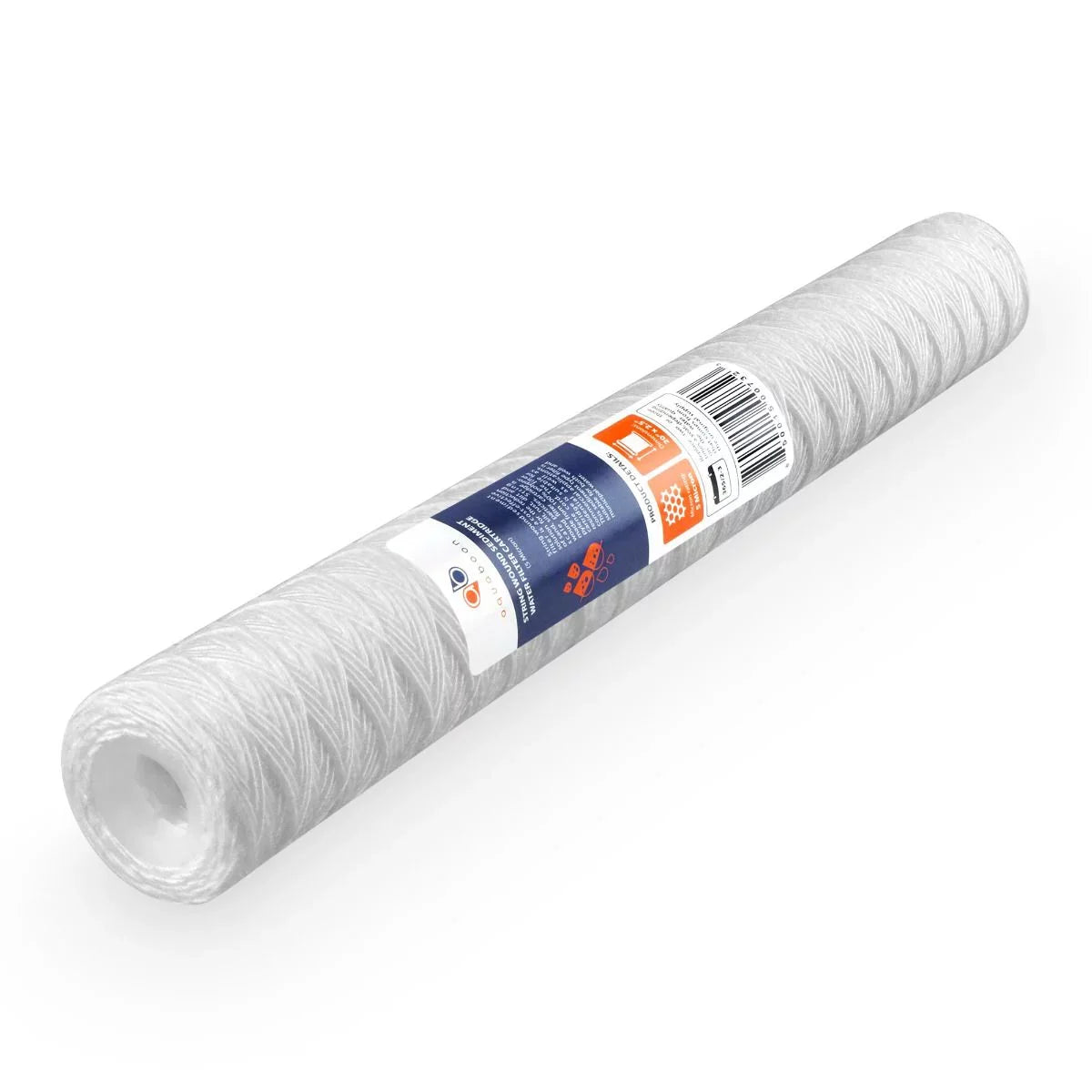 101-230, AP110-2C, 2.5" Micron Any | CFS124-C20, inch Moisture Aquaboon Universal 20 5 6-Pack -5-20, Filter with Fits Sediment Unit 20" Wound for String P5-20, Cartridge | x Replacement
