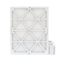 of 6 17-1/2 Filters Pleated x Glasfloss. Air by 7/8 Pack Size: 18x24x1 23-1/2 x Actual 10
