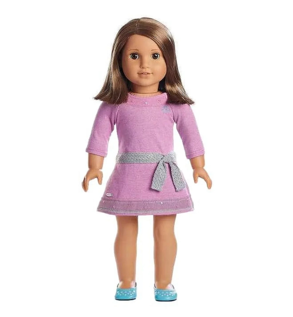 Truly DN28 Doll Me 18" Brown #28 Girl Brown Eyes Skin American Hair Medium