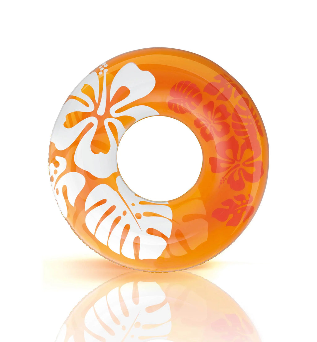 Tube Raft Colorful Transparent Pool Intex | Inflatable Pack) Swimming 59251EP (6