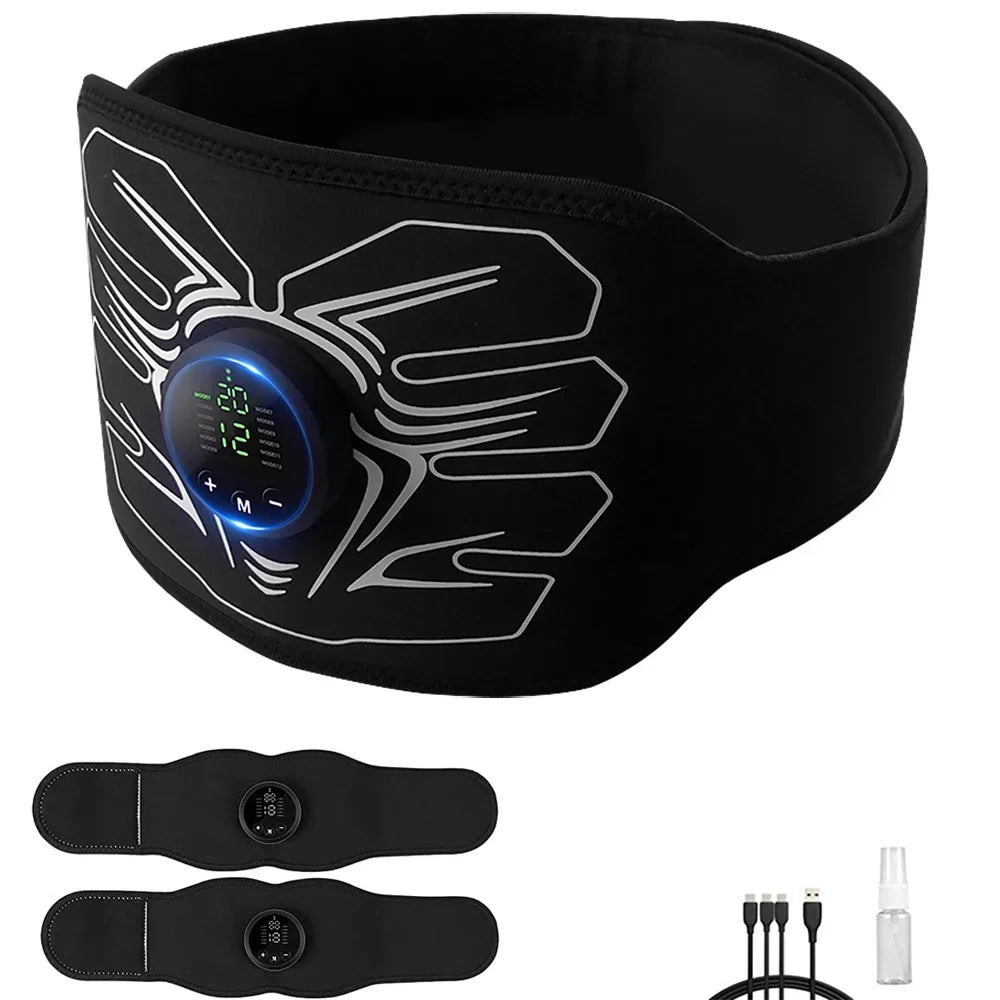 for Muscle Stimulator,Ab Abdomen Office Workout Stimulator Equipment Workout Machine,Abdominal Toning Ab Home Belt Fitness Portable