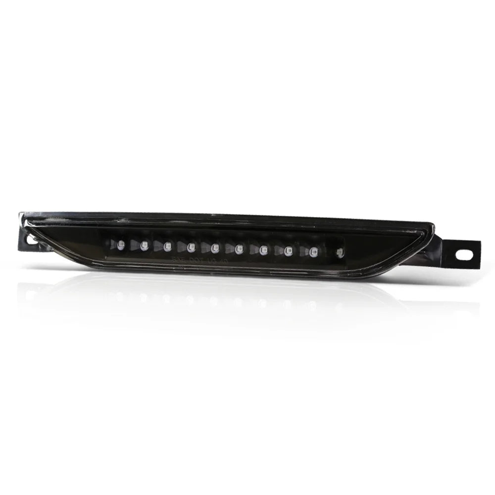 Light 15 14 Caliber For Durango 16 Compass Cherokee Stop Brake Lamp 3rd 2007-2017 Clear Tail Third Rear Dodge Black Housing Grand Jeep Lens