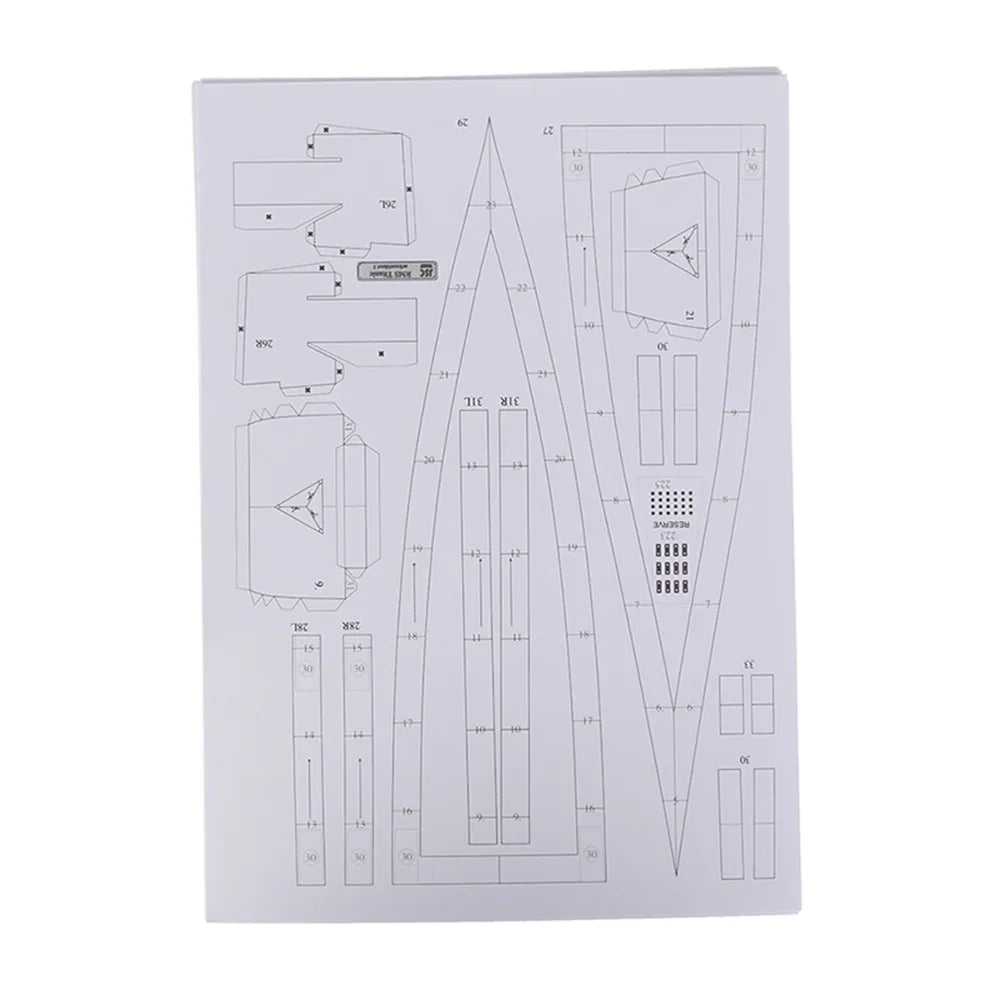 Ship Cruise Kit British 1:400 67*7CM Model Titanic Model Handmade ) (Unassembled Model Paper