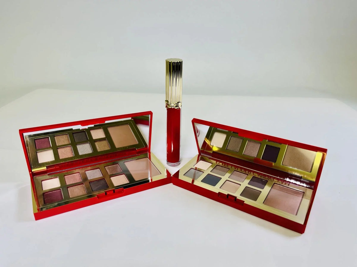 Color Lipstick gift Trap & Palettes, Full-Size Pure Cheek Holiday Shadow Eye Color Envy 107 Envy Tender set: Estee 2 3-pc Pure Lauder 1