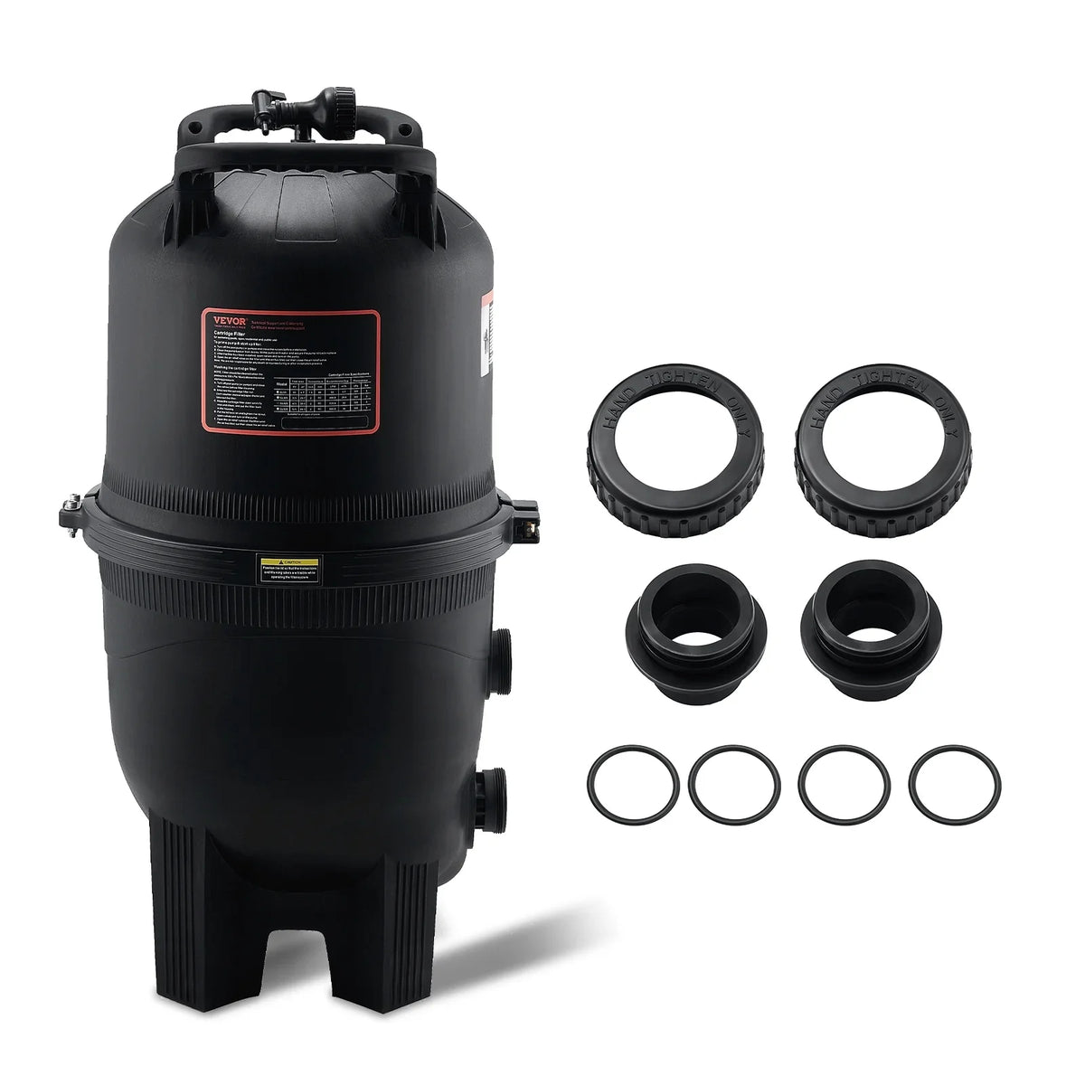 Cartridge Filtration Pool In/Above Pool Swimming 525Sq.Ft Filter Ground
