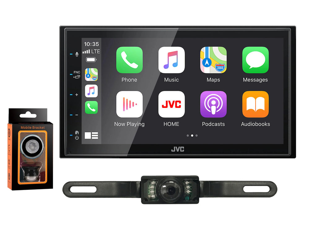'-M56BT Phone Magnet Touchscreen Monitor+Absolute 6.75" Multimedia w/ & Receiver Rearview Camera CAM600 Holder Digital fixed