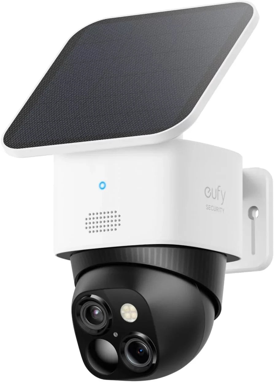Security Camera, Wi-Fi, 360° eufy SoloCam Fee, Blind HomeBase Monthly S380 Spots, GHz Camera, No Fits Wireless No Surveillance, 2.4 Solar S340, Security Outdoor