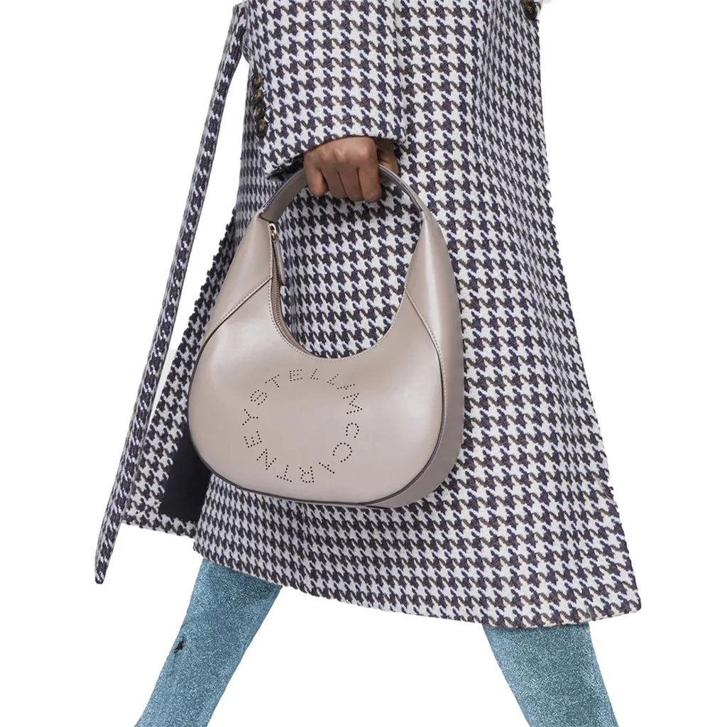 in Shoulder Stella Taupe Eco Bag Leather Hobo Women's McCartney