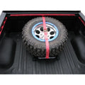 Strap N-Fab RealTruck Black | by Universal With Strap Black Gloss Mounted Carrier Bm1Tsbk | Rapid | Fit Tire Bed