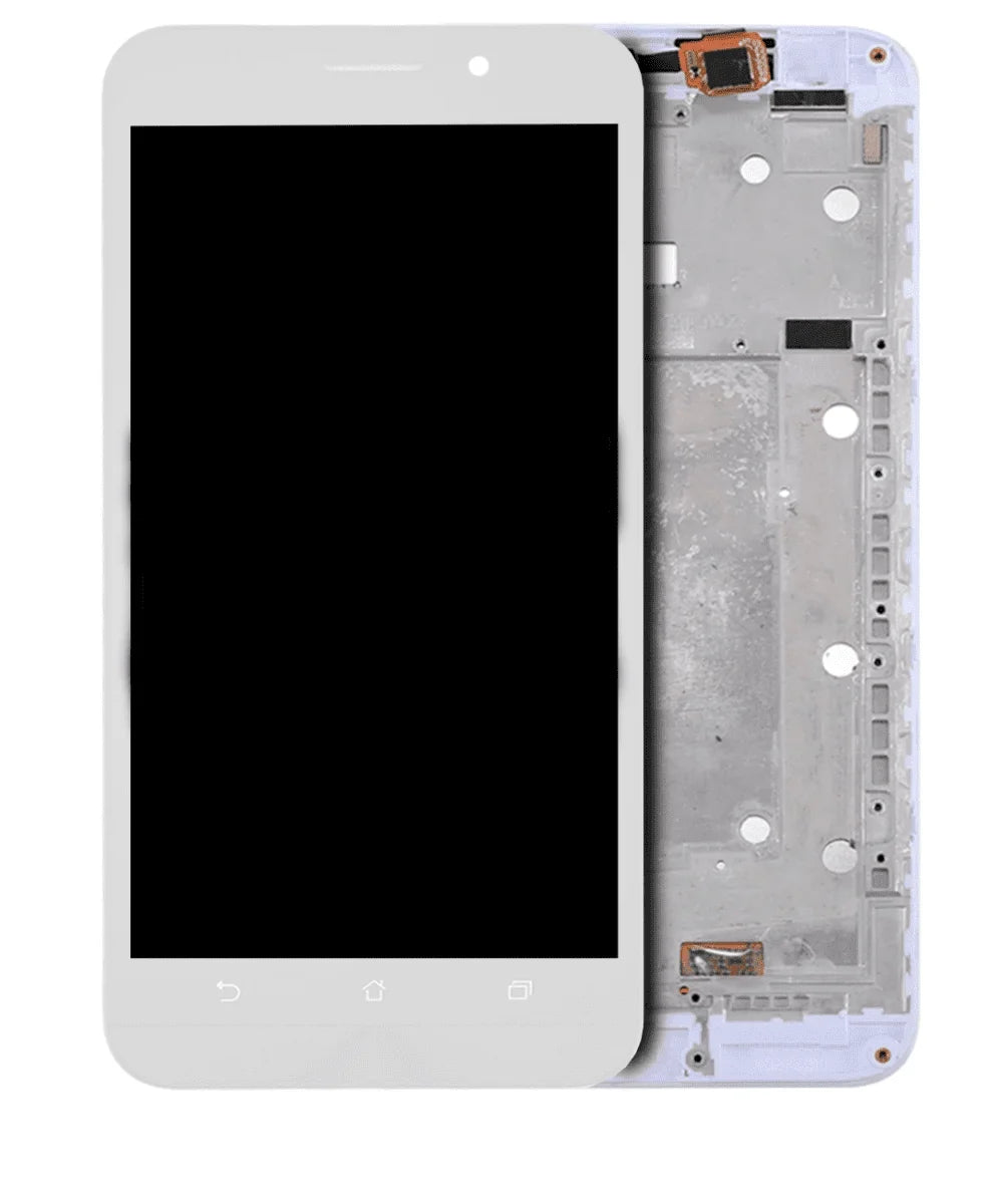 Z010D / Frame (White) Z010DA) Replacement Assembly For Max Asus Fits / ZenFone With (ZC550KL