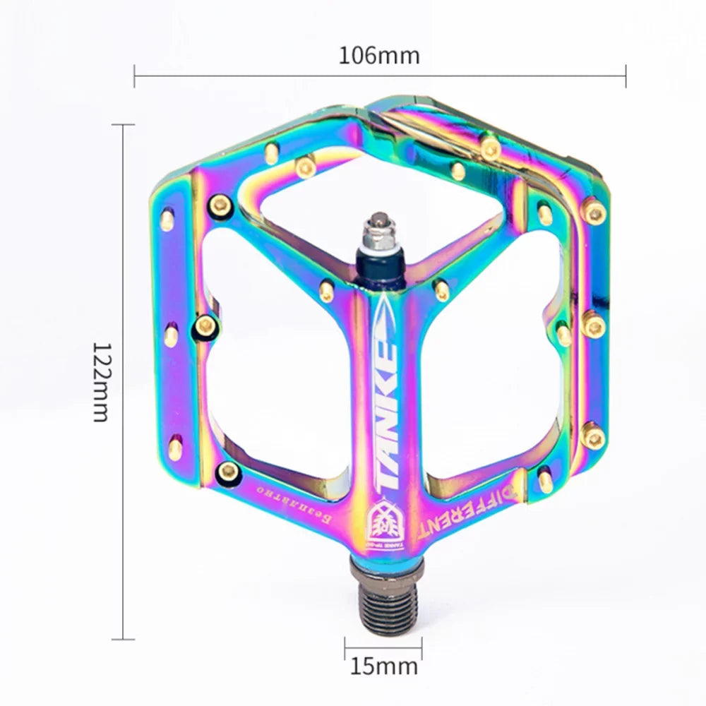 Pedals, Pedals Colorful Adventures! Bike Cycling - Nebublu Aluminium Non-slip Bike Road for Perfect