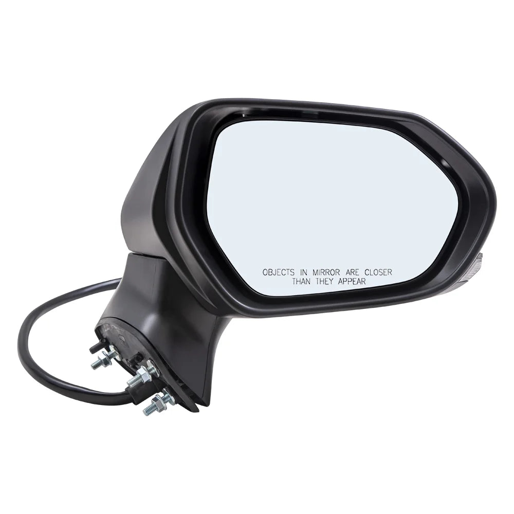 Passenger America Right Aftermarket Power Toyota Brock Camera Black Match Replacement With Paint North With Camry Built To Heat-Signal- 2018-2020 Fits Mirror