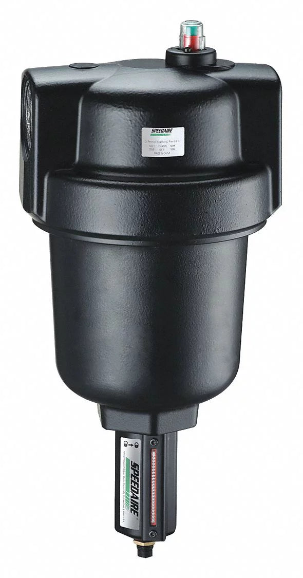,250 Filter,1-1/2" cfm,0.01 4ZL20 Speedaire micron