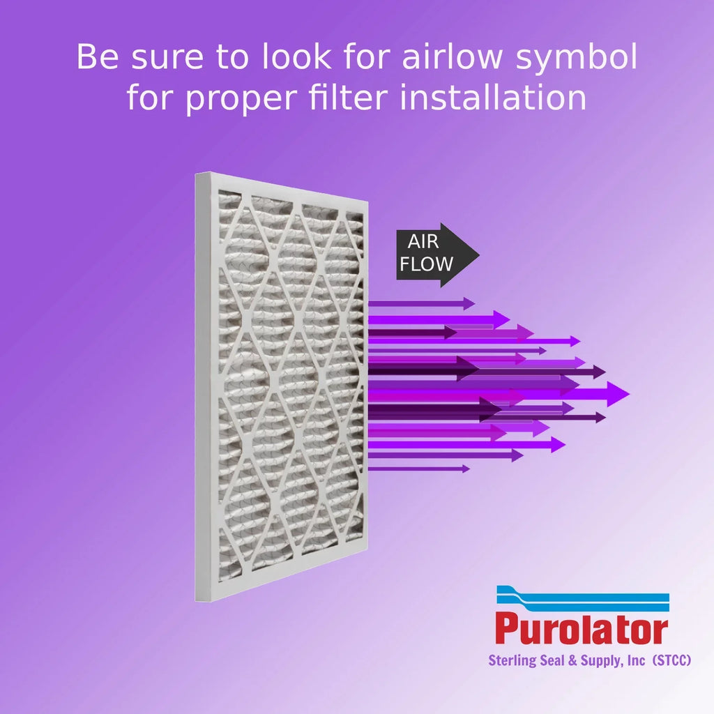 Pack) DMK80 Air Filter, Purolator Mechanical (6 8, Surface Pleated Extended 18x18x1,