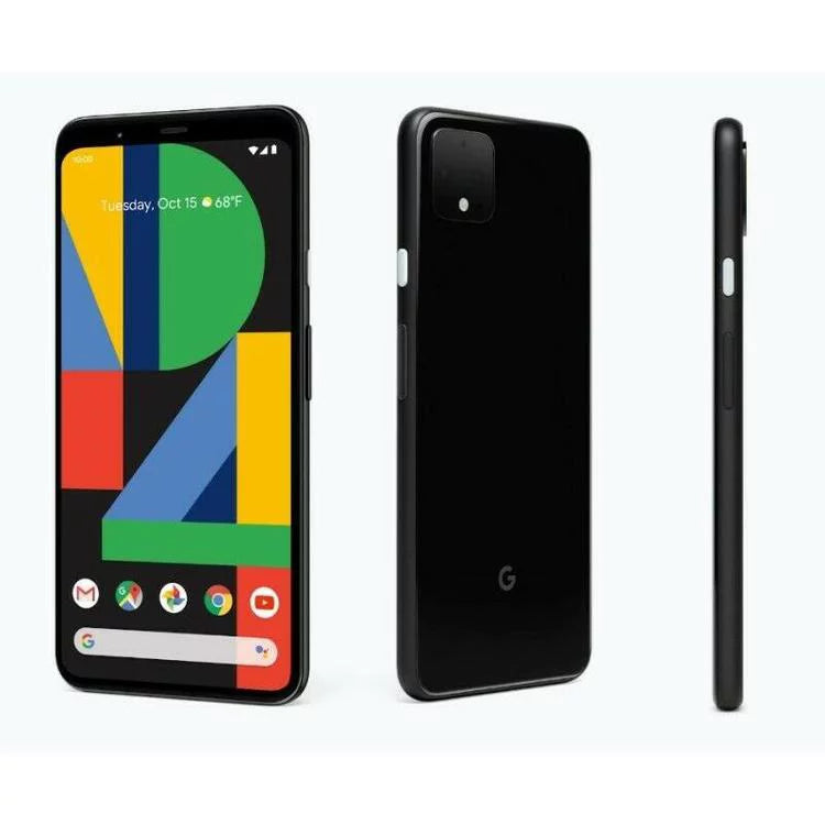 (T-Mobile (Refurbished) Restored 64GB Only) 4 G020I Black Google Pixel Smartphone 5.7"