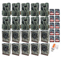 M/Card Browning Box Scout w/32GB Pro Reader Security 10PK Max TrailCamera, &