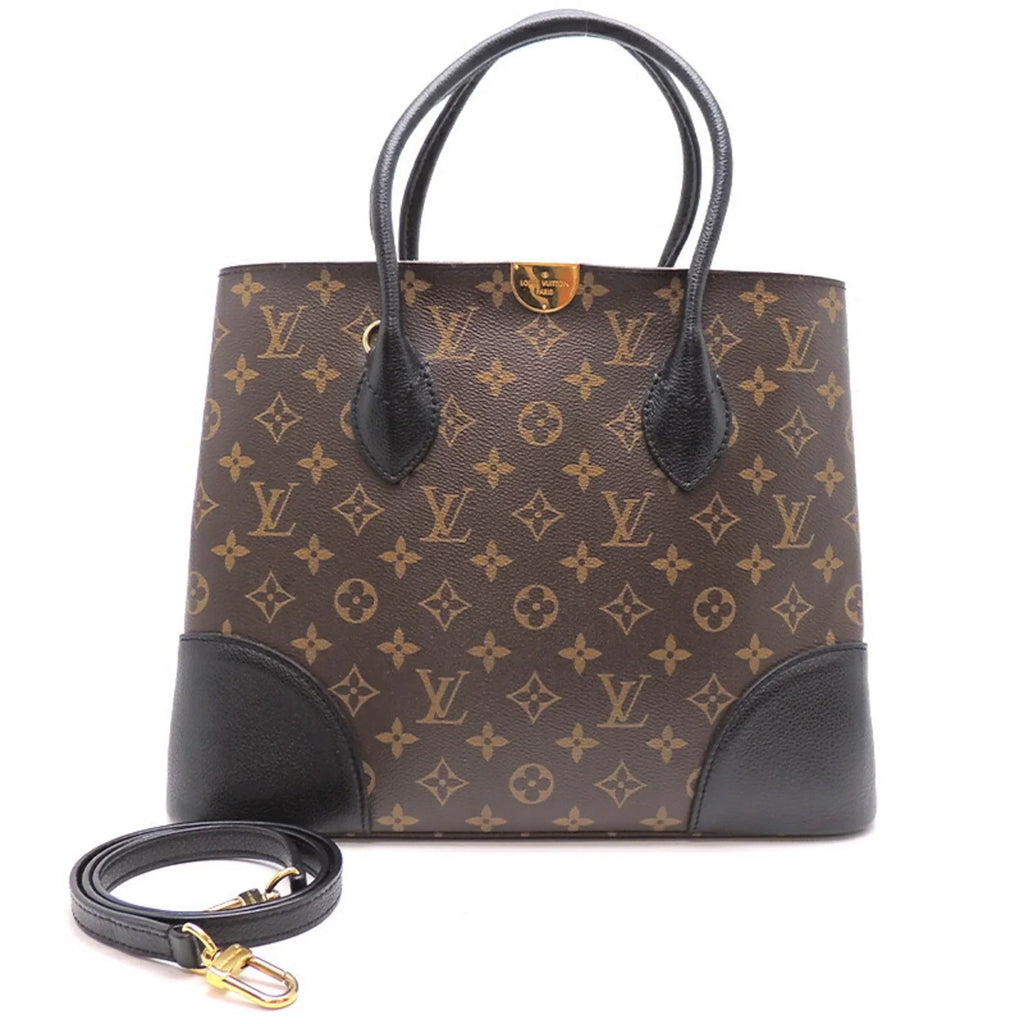 (Good) Handbag Pre-Owned Macassar M41595 Ladies Monogram Flandrin Louis Vuitton Brown