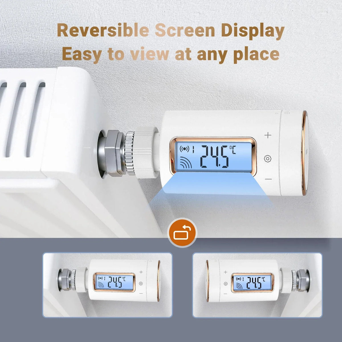 Thermostatic Intelligent Controller Gateway Digital WiFi Inkbird Valve Radiator Smart