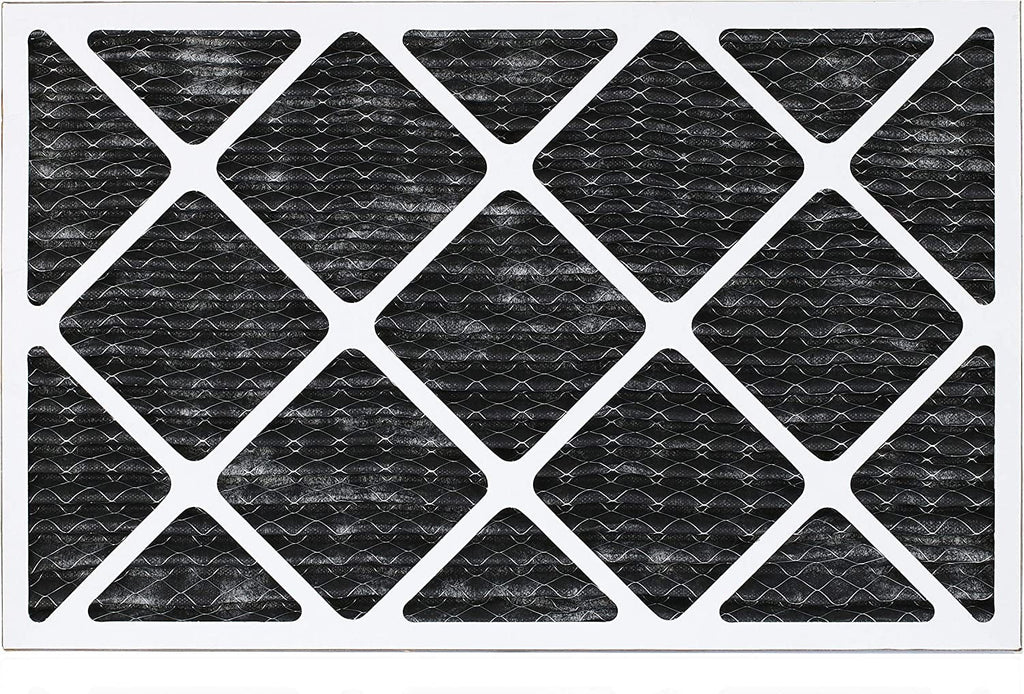 Filters with Filterbuy 14x24x1 Eliminator Air Furnace 8 Odor Activated Carbon Pleated (2-Pack)