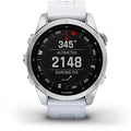 Smartwatch, Smaller Fenix 7S, (Refurbished) Silver Adventure Whitestone with Garmin Sized