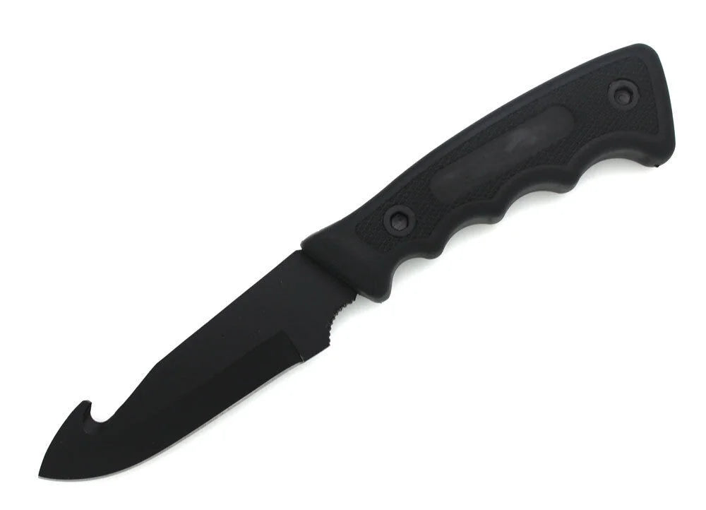 Tactical Eye Set Heavy Duty Snake Black Big Hunting 5PC Game Knife