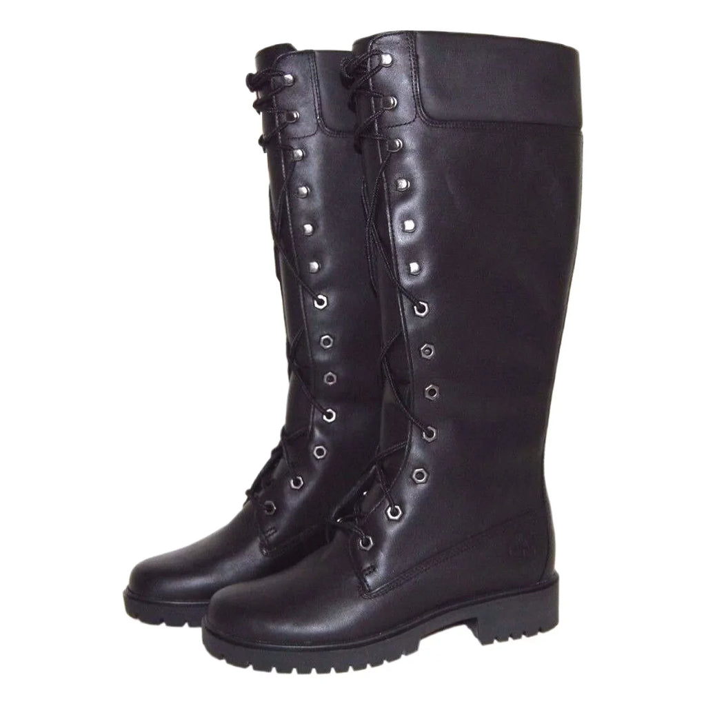 28398 5 Women Medium Black Premium Size Boot Leather Inch 14 Timberland