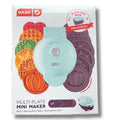 Plates a Waffle 7 with and Iron Maker Storage Dash Removable Mini Waffle