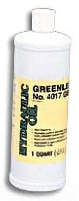 '- 1 Greenlee Quart 4017GB Hydraulic Oil