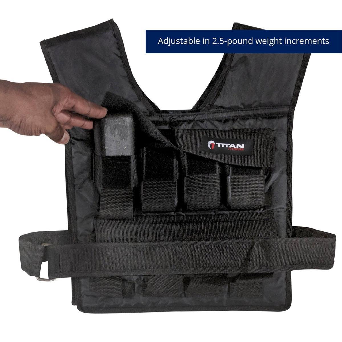 Vest Titan lb. 40 Adjustable Fitness Weighted