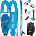 10'2'' Cressi Cressi Set, Hydrosports Blue iSUP Reef Hydrosports