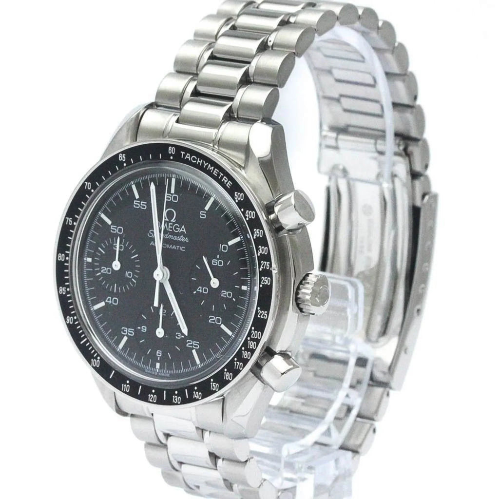 3510.50 Polished Automatic Speedmaster Steel Mens (Good) Watch Pre-Owned