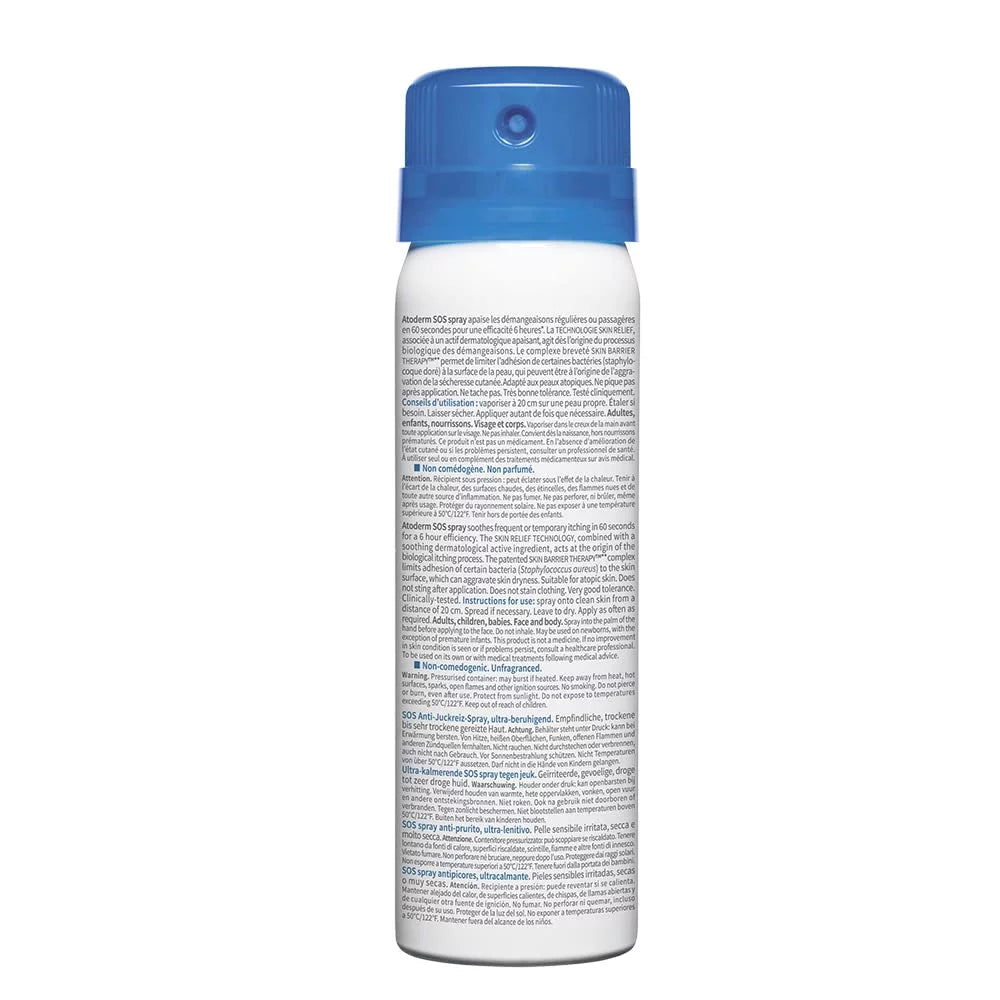 Anti-icthing for Bioderma reflex relief, 50ml AtodermSOS spray immediate