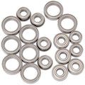Bearing Racing - Ball Pro Set Chrome/Ceramic - 1UP450012 B74.2/74.2D Cv2 1Up