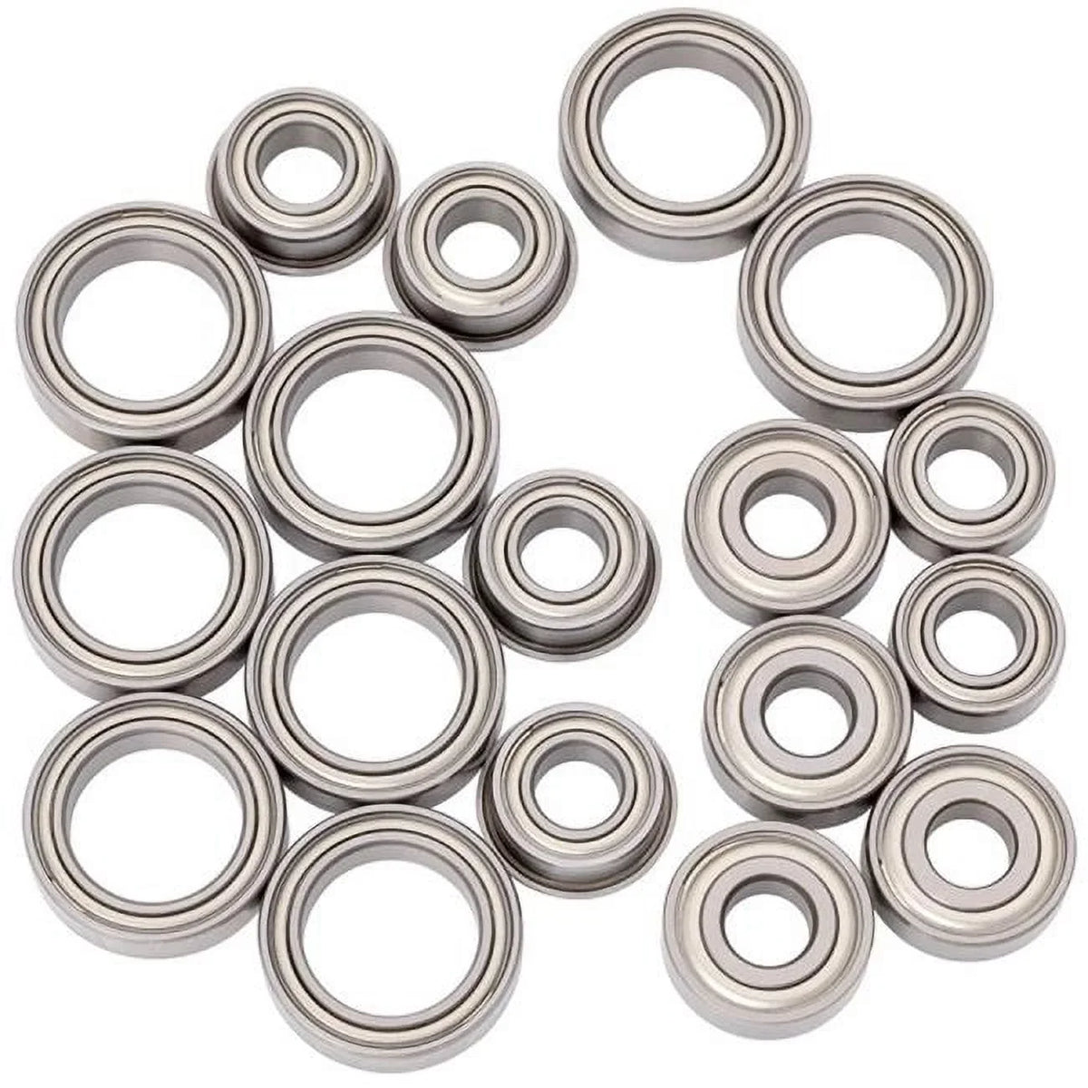 Bearing Racing - Ball Pro Set Chrome/Ceramic - 1UP450012 B74.2/74.2D Cv2 1Up