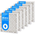 Made 8 - SpiroPure (6 Air Filters 11.5X24.5X2 Pack) Pleated in