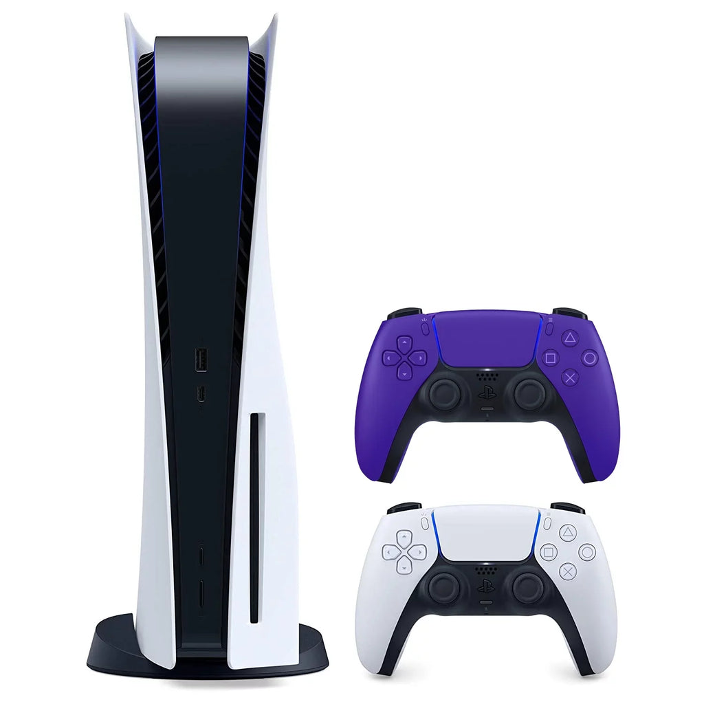 Controller - Bundle 5 Playstation (Sony Purple Version with Disc Galactic Sony PS5 DualSense Disc) Extra