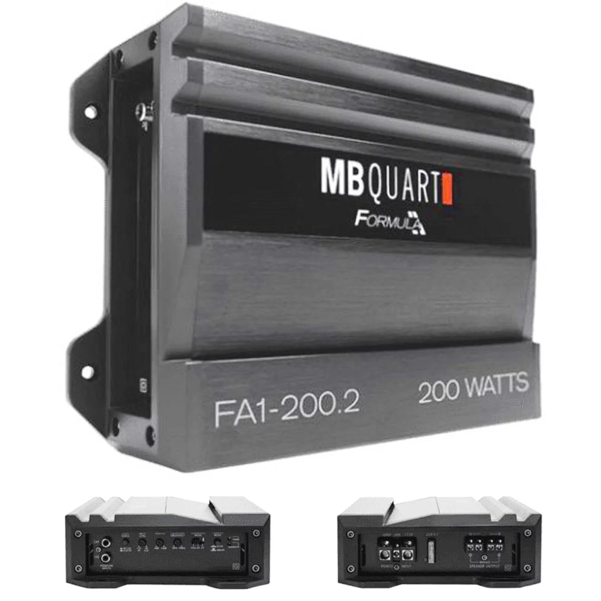 2 Audio Quart Bundle Car FA1-200.2 Amplifier Amplifier 200 Channel Watt